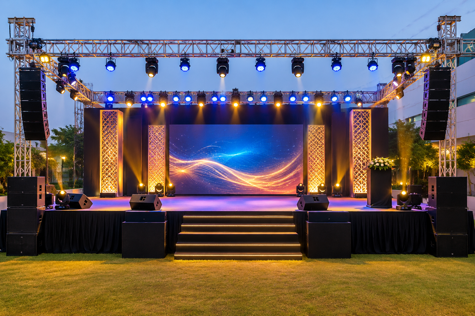 Stage and Fabrication Service in Gurgaon faridabad